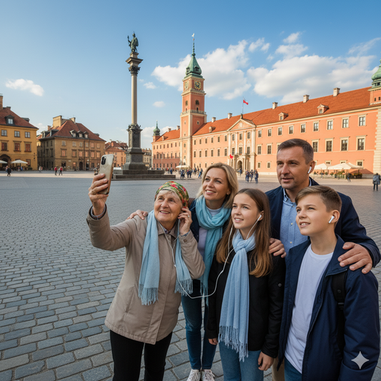 Visite audio autoguidée de Varsovie