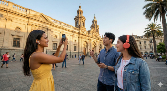 Visite audio autoguidée de Santiago