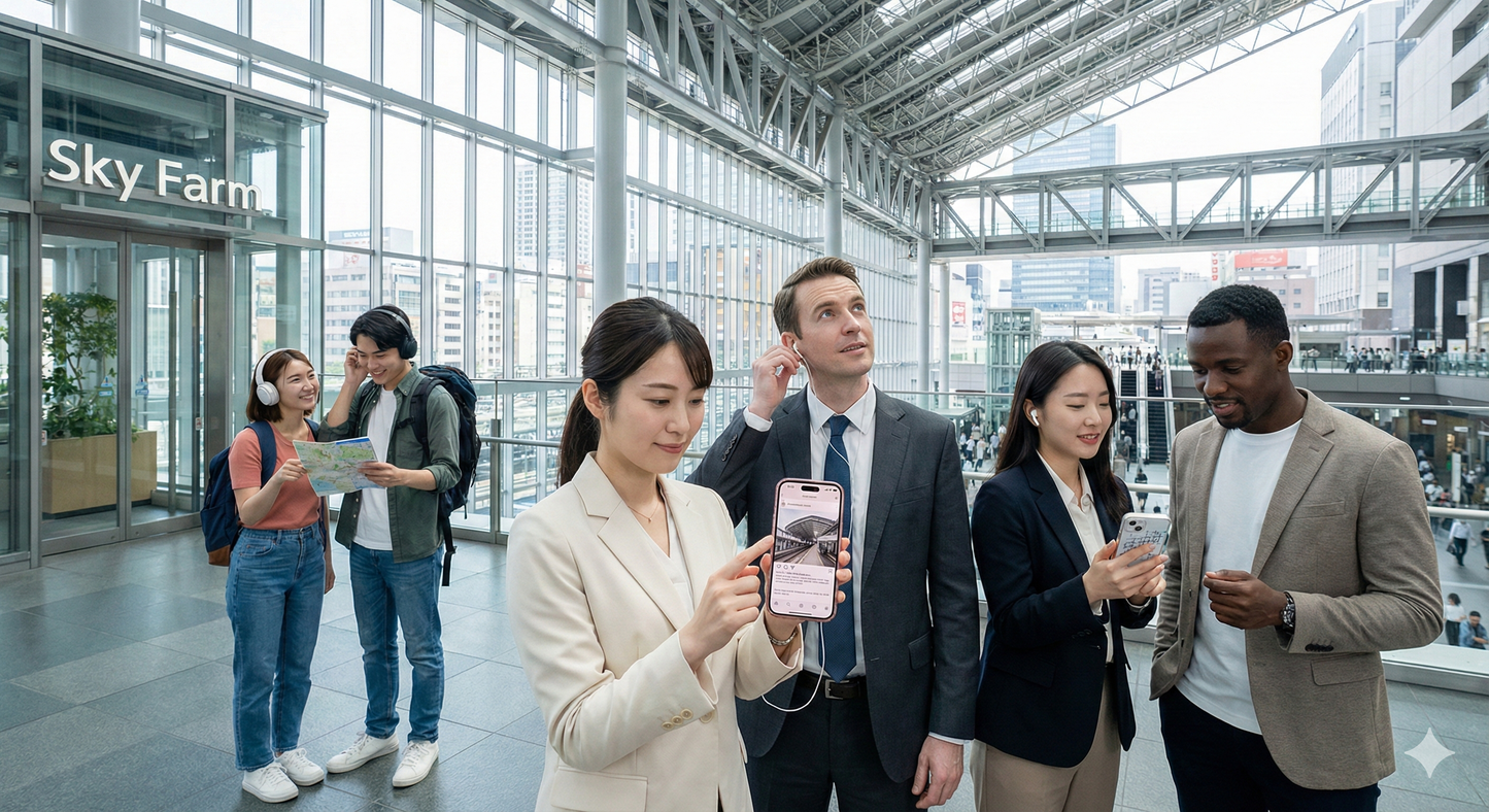 Osaka Self-Guided Audio Tour