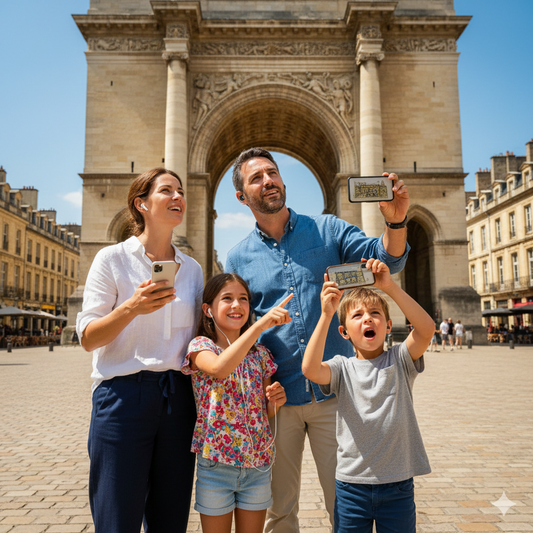 Visite audio autoguidée de Bordeaux