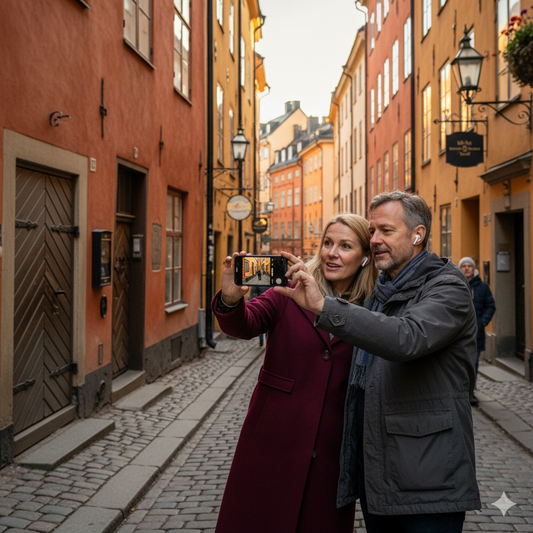 Visite audio autoguidée de Stockholm