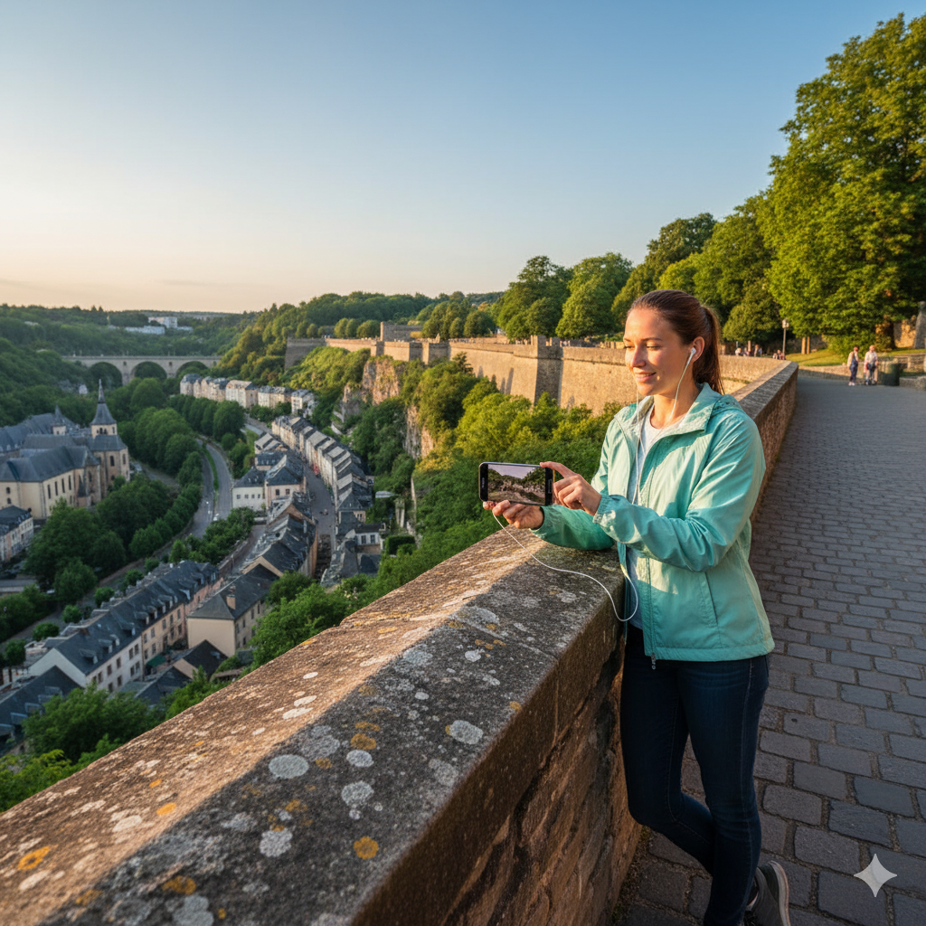 Visite audio autoguidée de la ville de Luxembourg