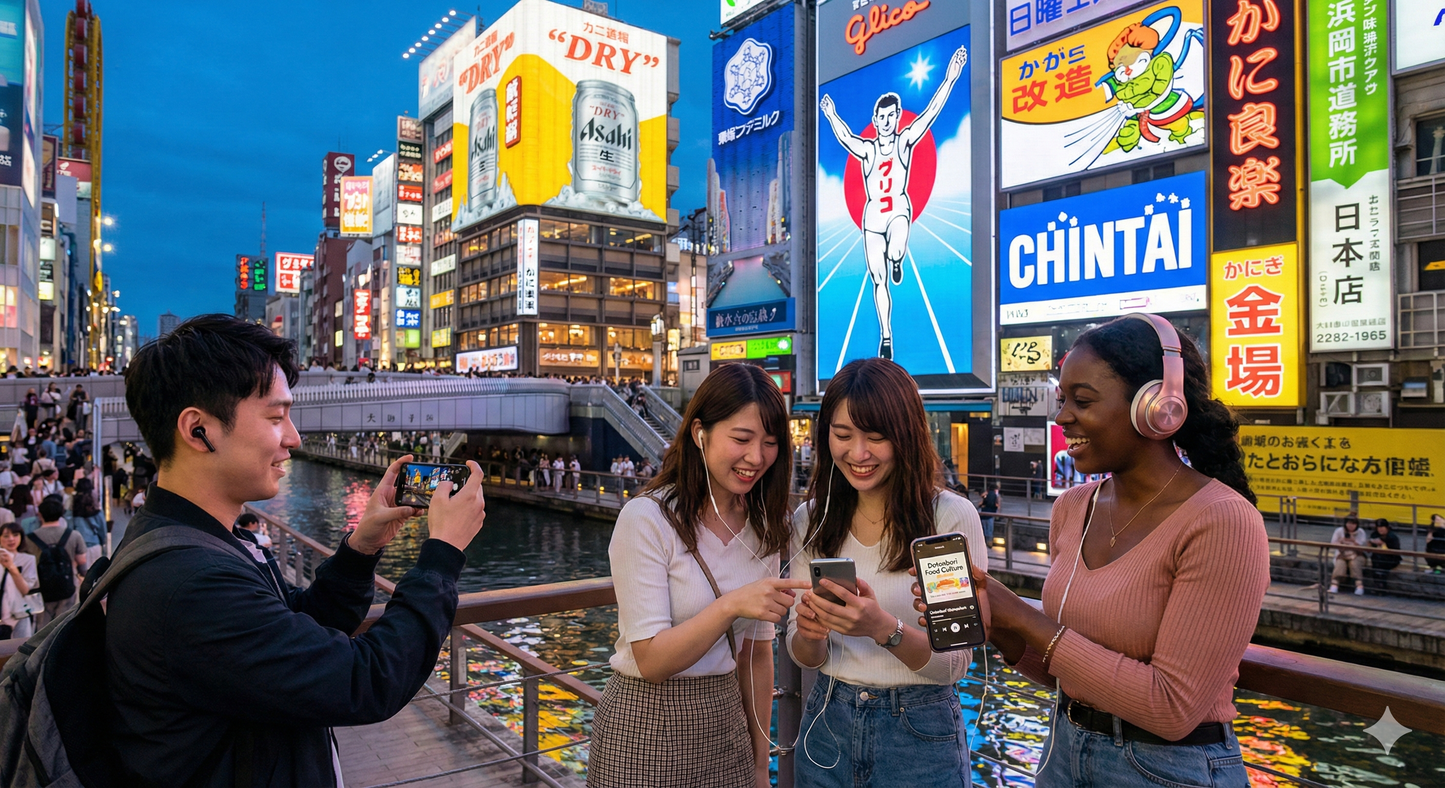 Osaka Self-Guided Audio Tour