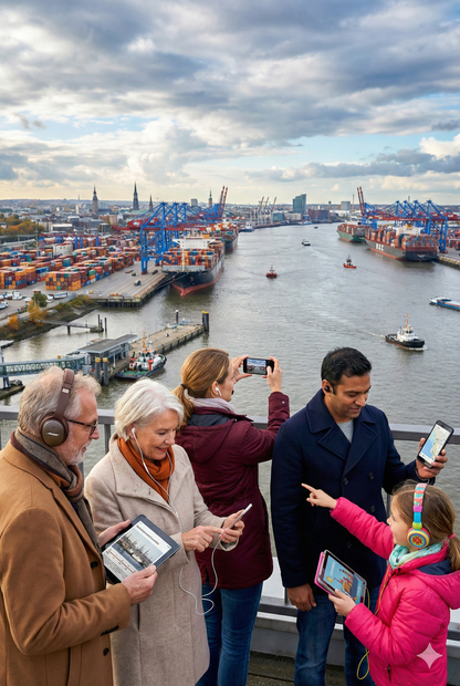 Hamburg – Audioguide zur Selbstführung