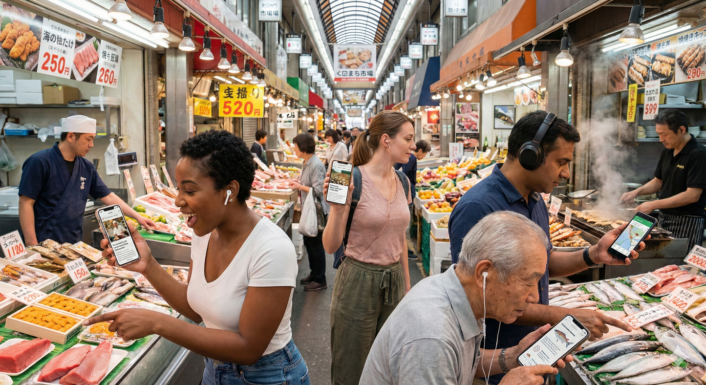 Osaka Self-Guided Audio Tour