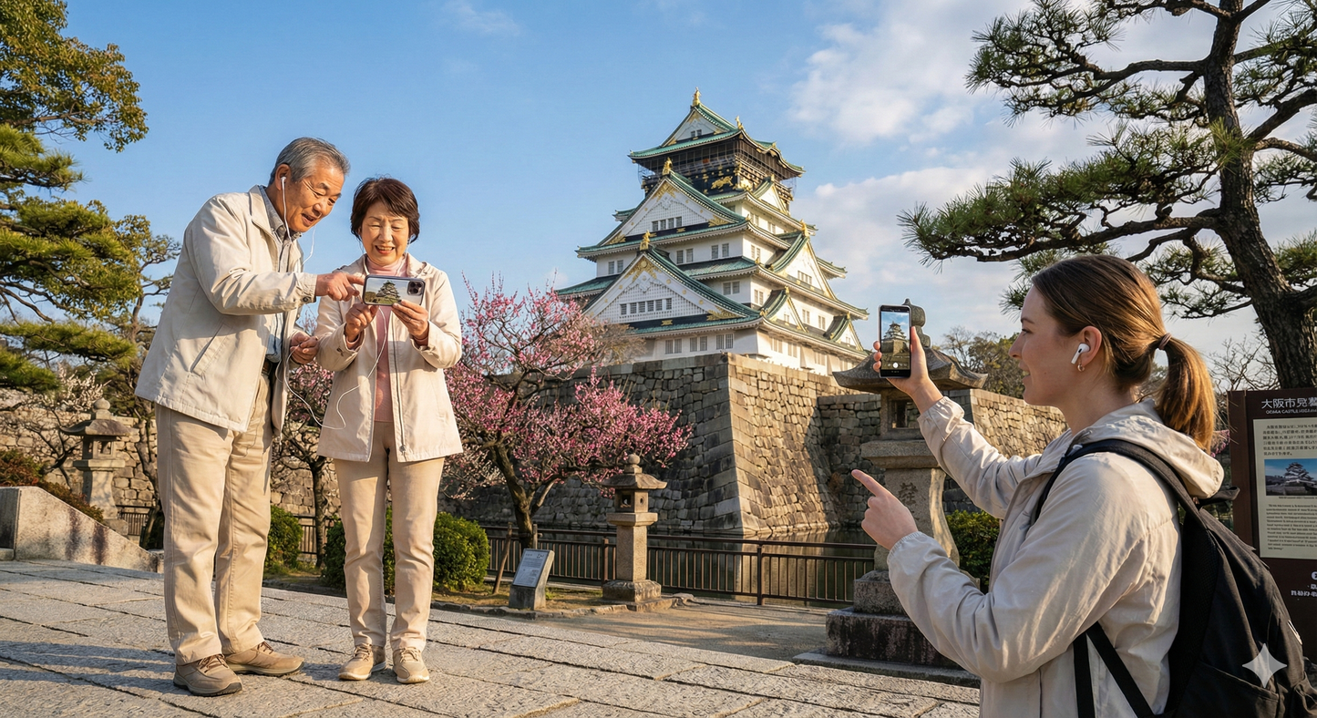 Osaka Self-Guided Audio Tour