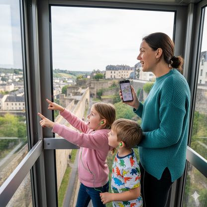 Visite audio autoguidée de la ville de Luxembourg
