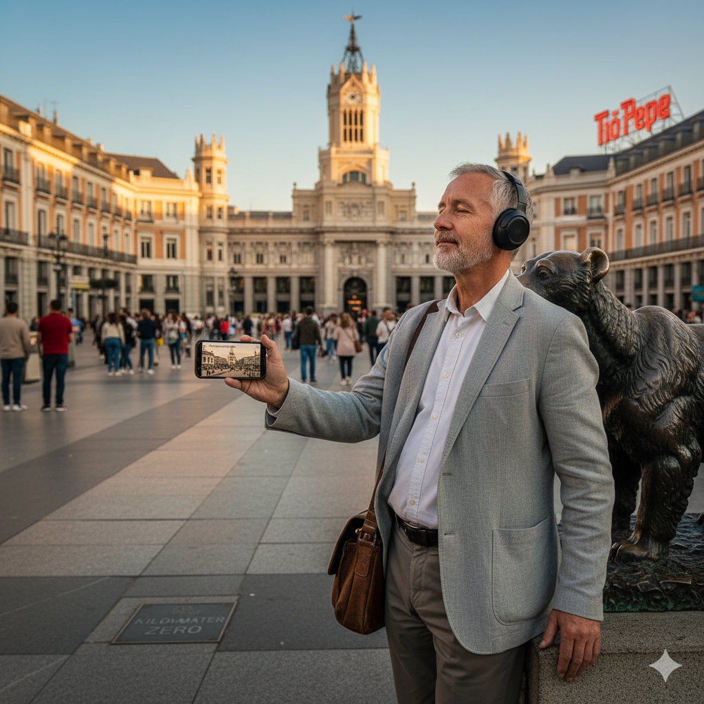 Visite audio autoguidée de Madrid