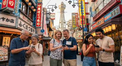 Osaka Self-Guided Audio Tour