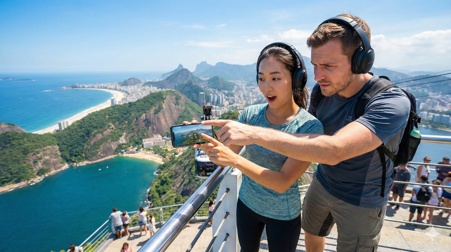 Tour de audio autoguiado en Río de Janeiro
