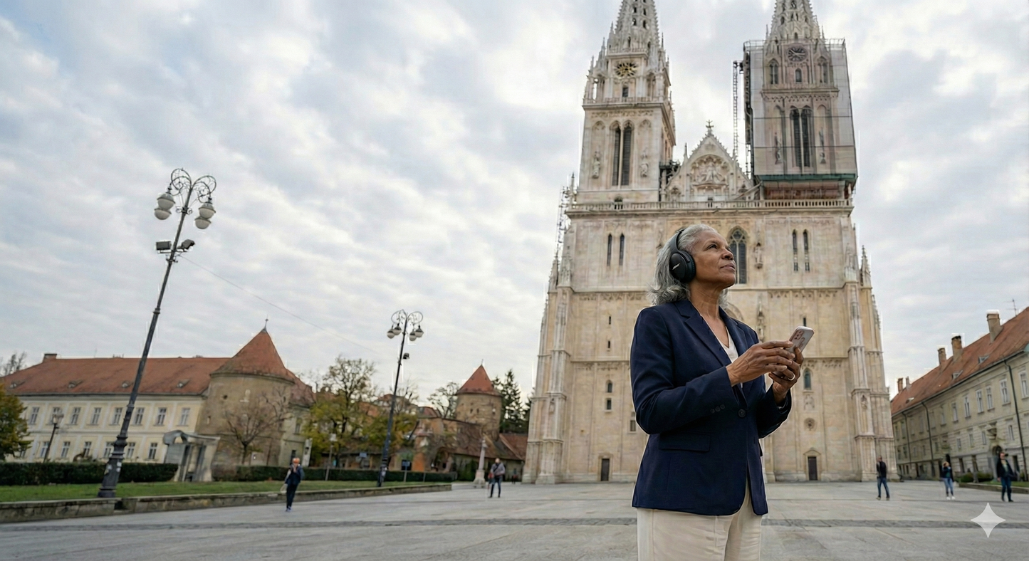 Visite audio autoguidée de Zagreb